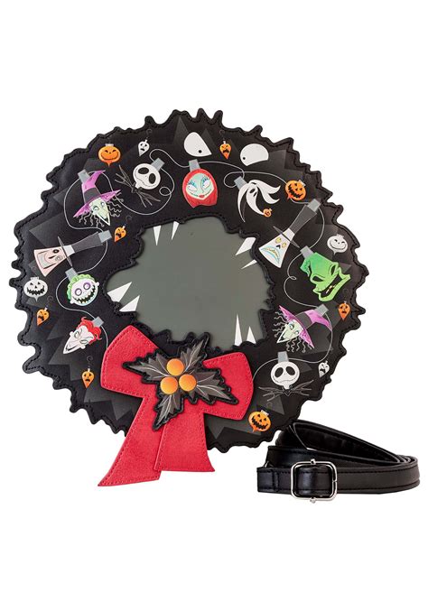 nightmare before christmas wreath scene|nightmare before christmas wreath loungefly.